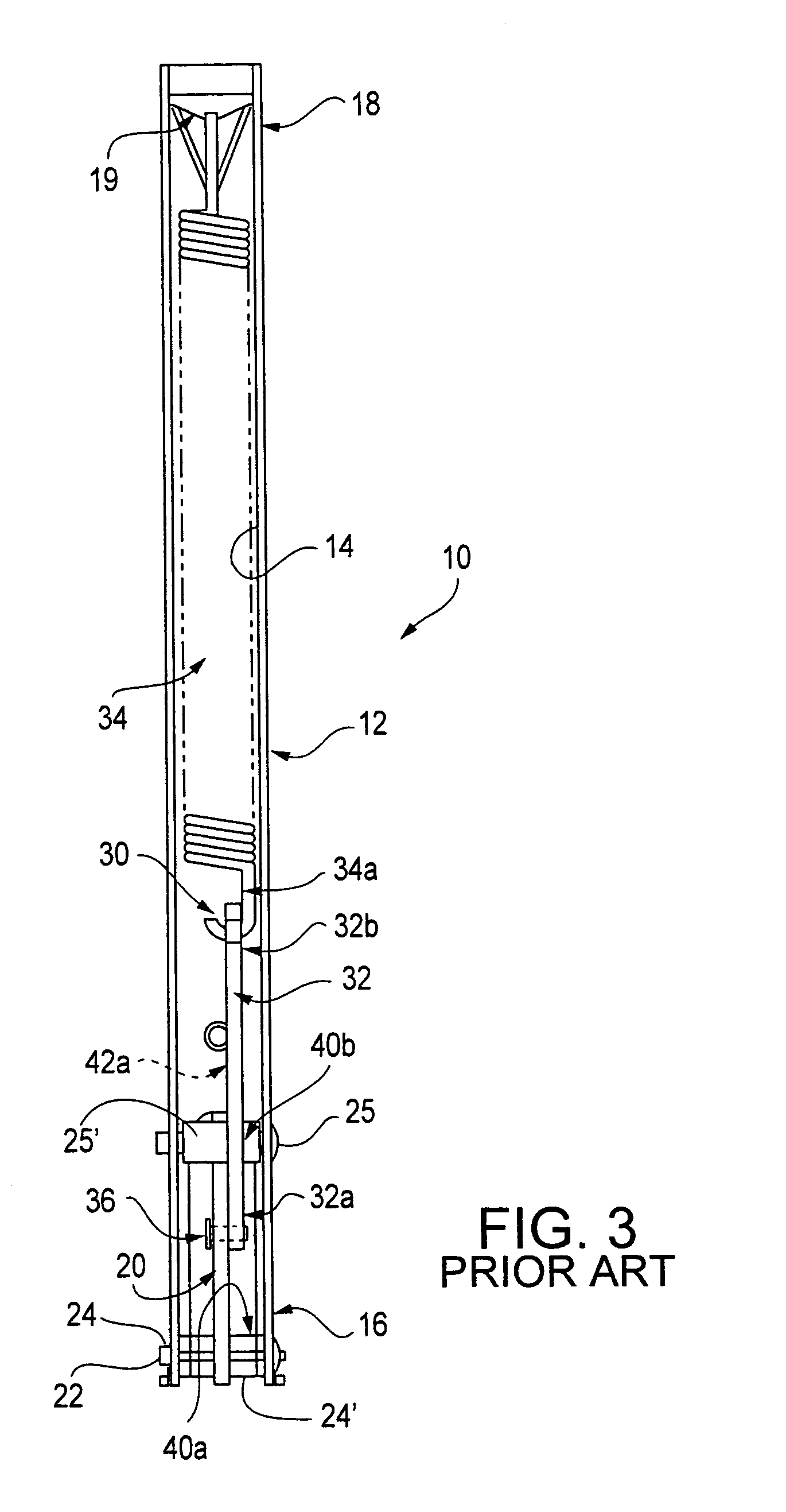 Single link hinge assembly with break-away link