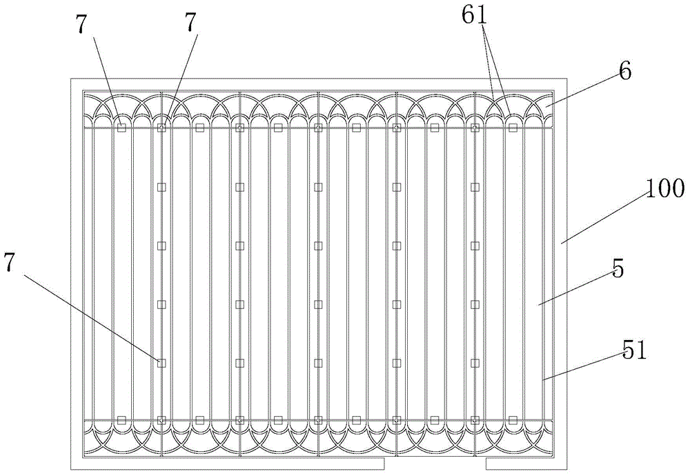 Rapid construction method of indoor ground system and the ground system