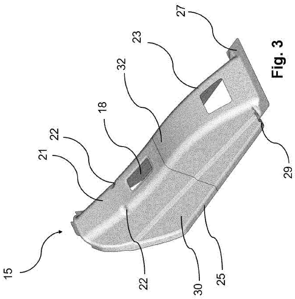 Front structure for an electric vehicle