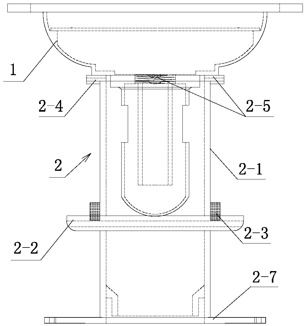 Sectional combined floor drain double-layer drainage and moisture removal device and construction method thereof