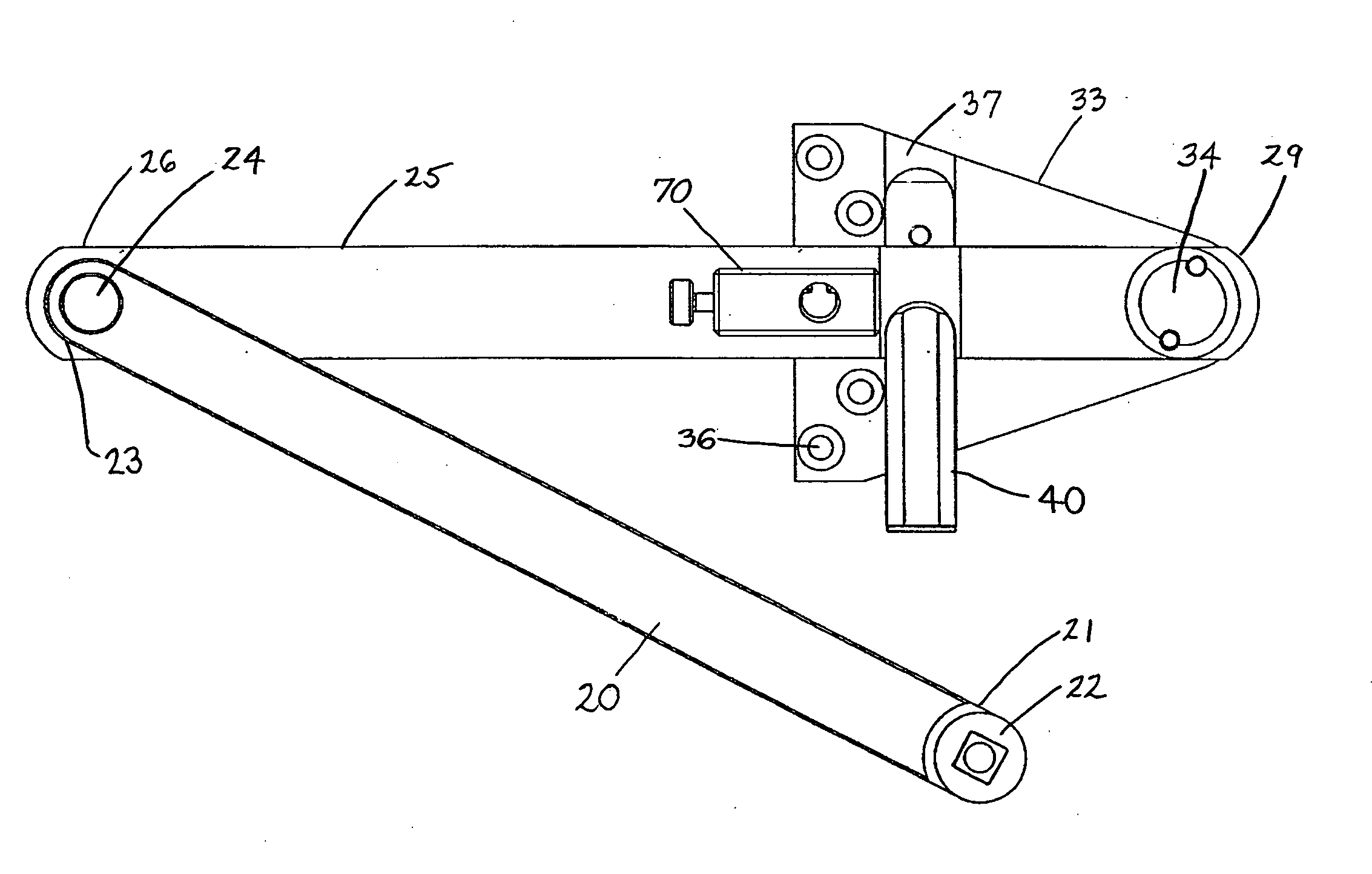 Closer arm assembly for an automatic door closer