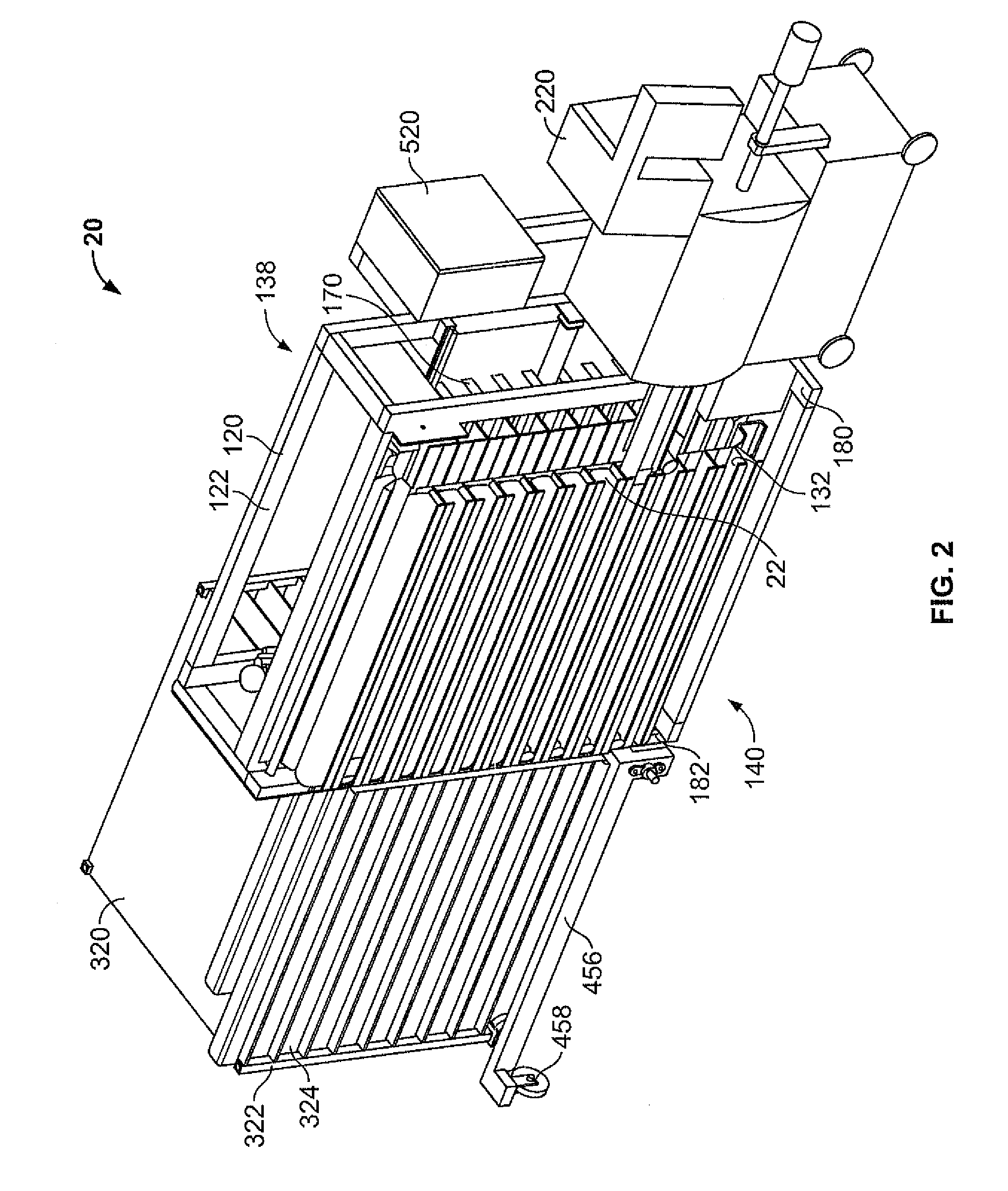 Automatic rack loader