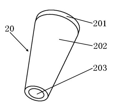 Air conditioner provided with wind power generation device