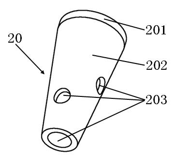 Air conditioner provided with wind power generation device