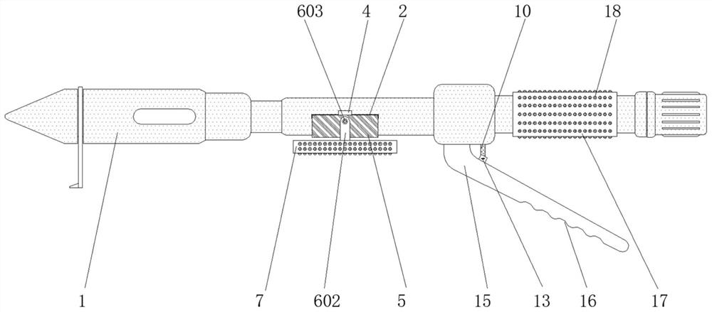 Anorectal anastomat with adjustable handle angle