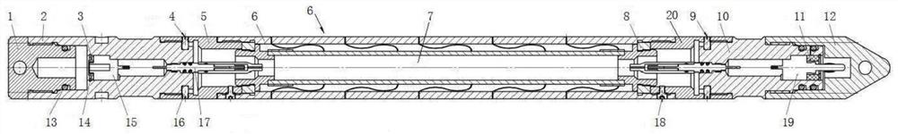 Flexible universal connecting short section for high-inclination and horizontal wells