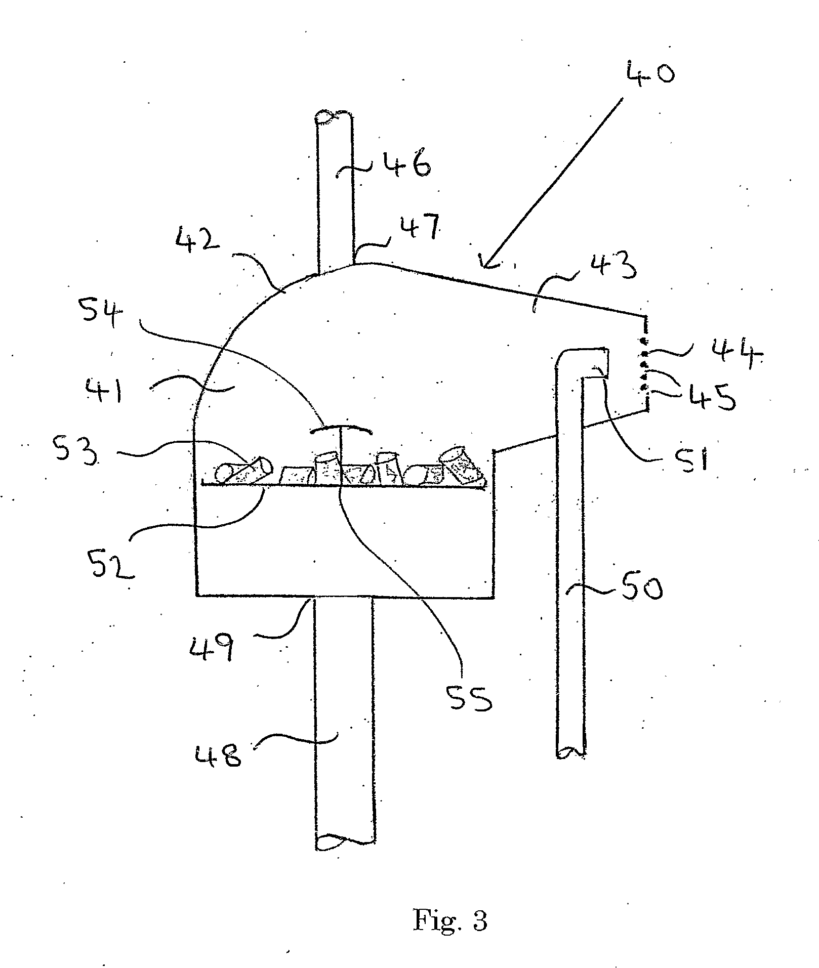Combustion Chamber for Burning Solid Fuels