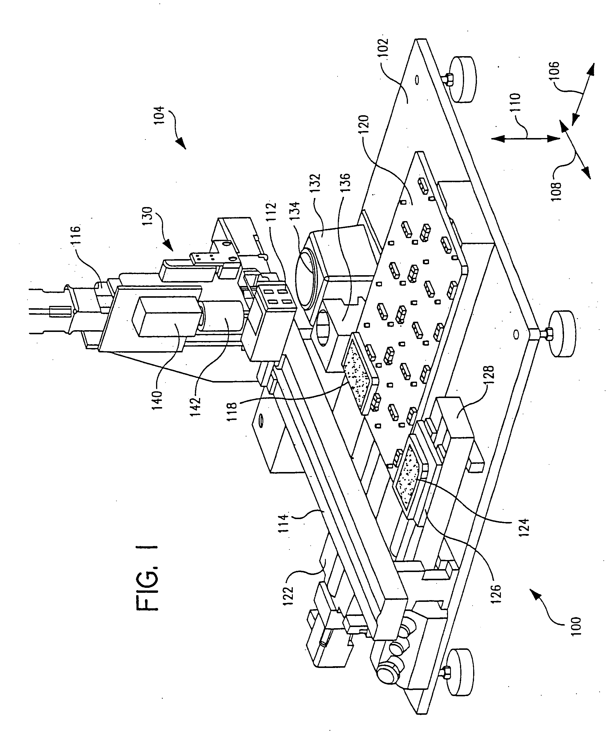 Method and apparatus for delivery of submicroliter volumes onto a substrate