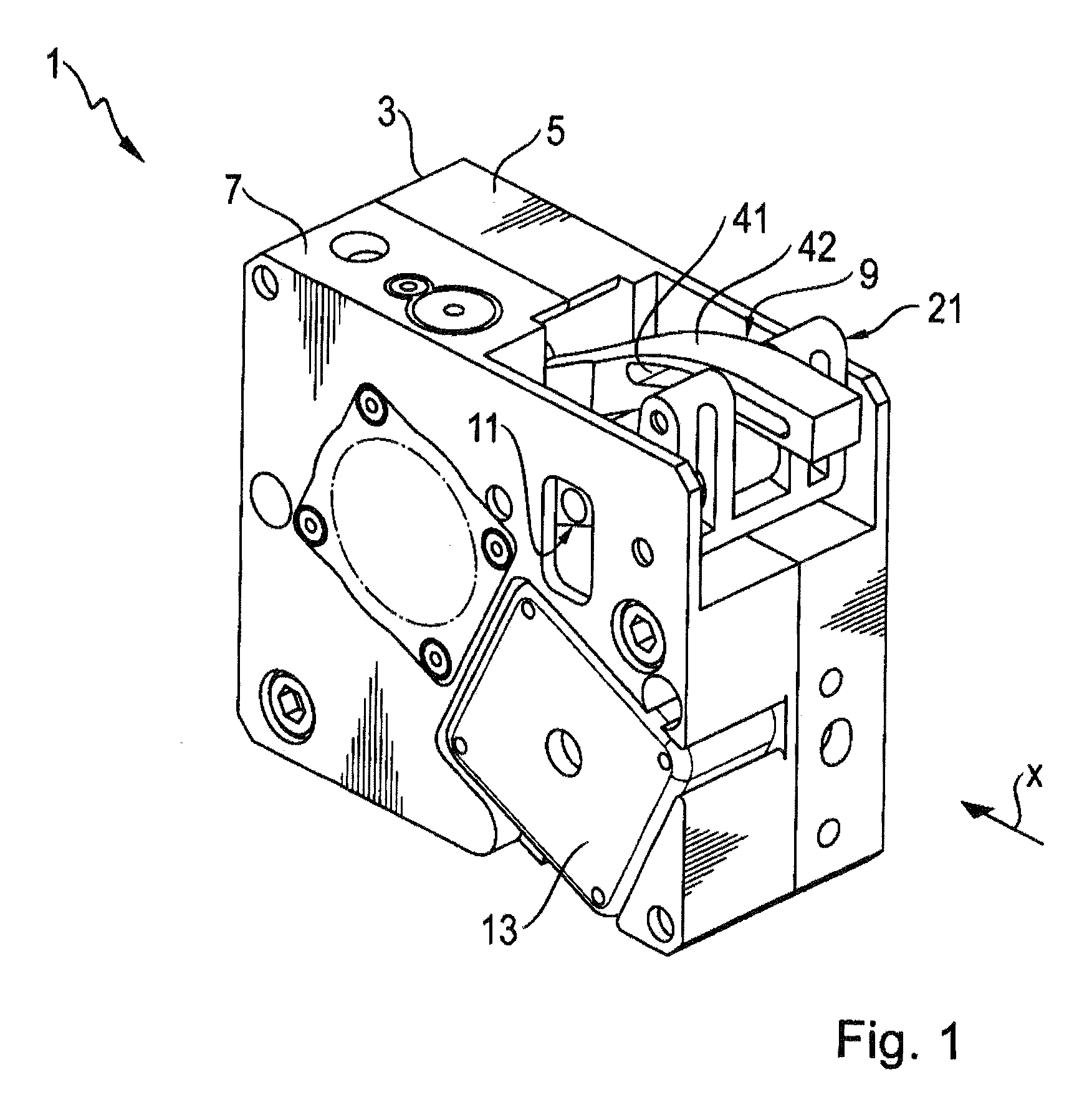 Stop module, in particular for automatic machining and conveyor systems