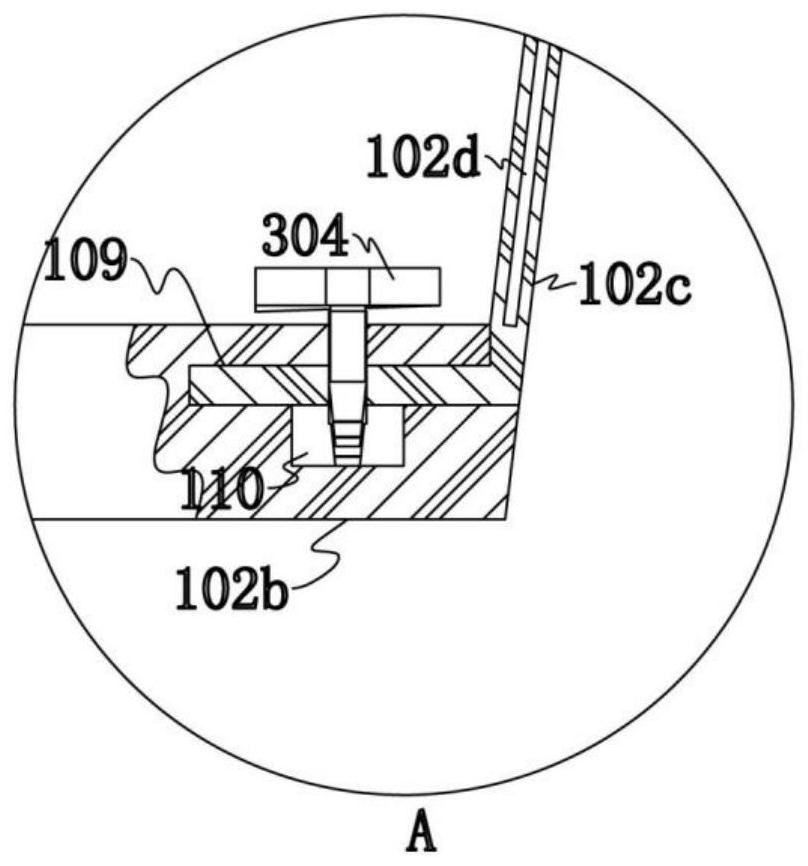 Soft structure side slope drainage device for side slope construction and maintenance