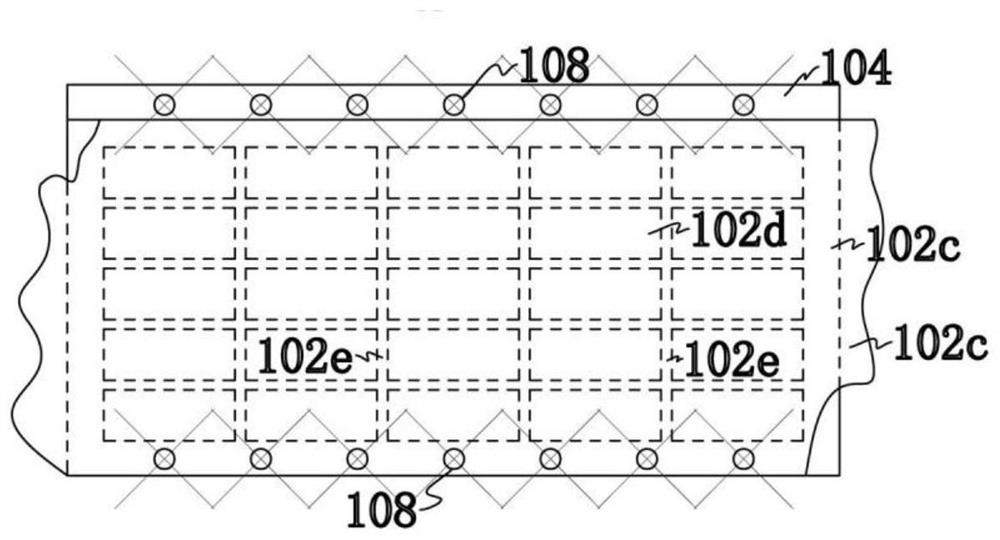 Soft structure side slope drainage device for side slope construction and maintenance