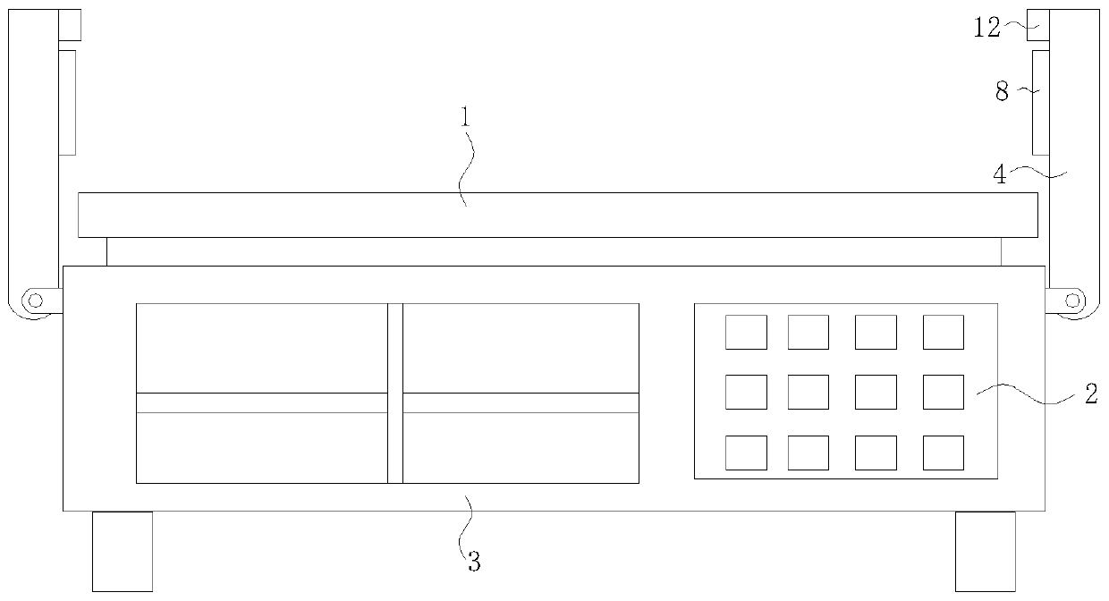 Measurement method of micro-weighing electronic scale