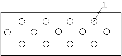 Vegetation recovery method for water front hard protection slope