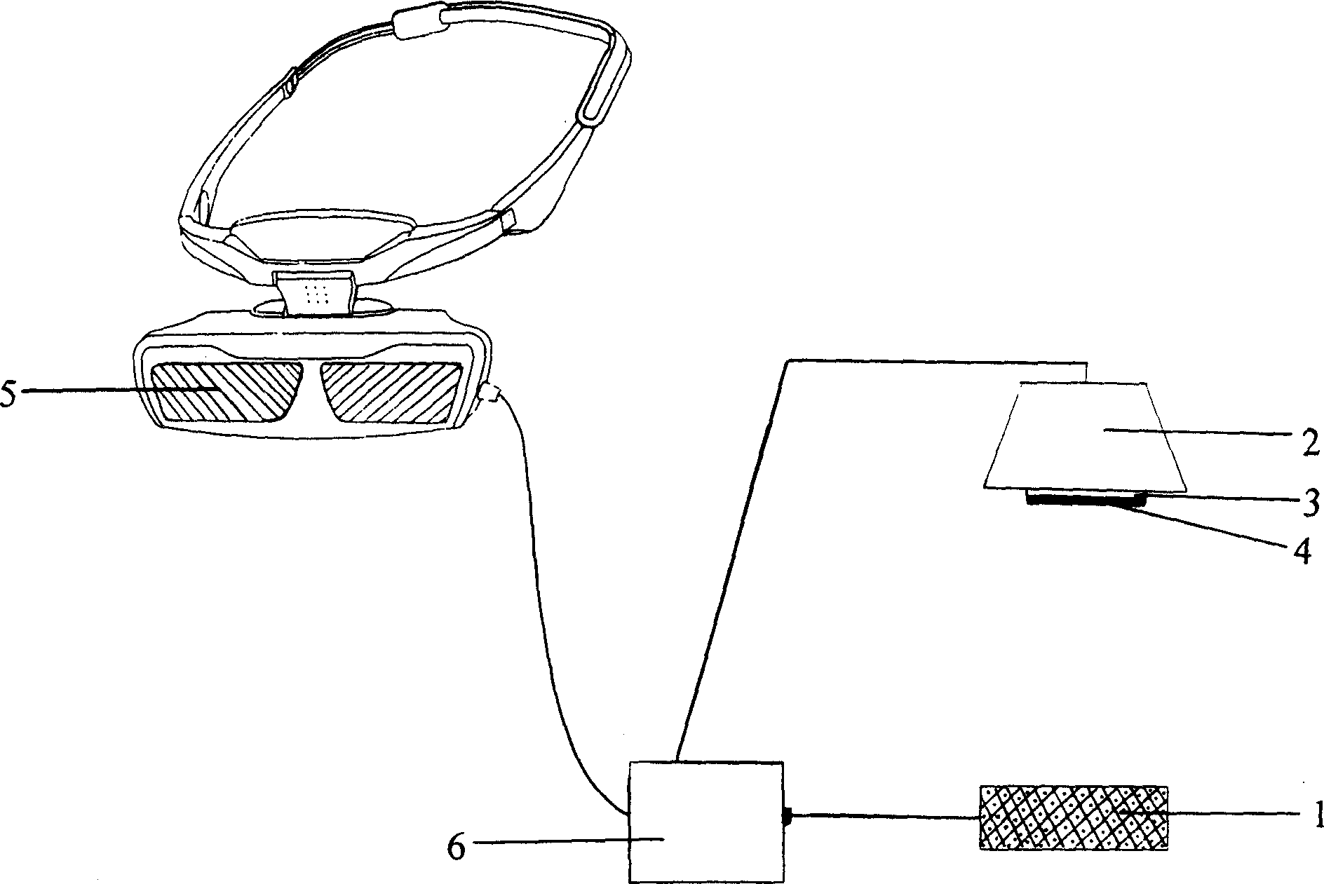 Head carried venous puncture leading instrument