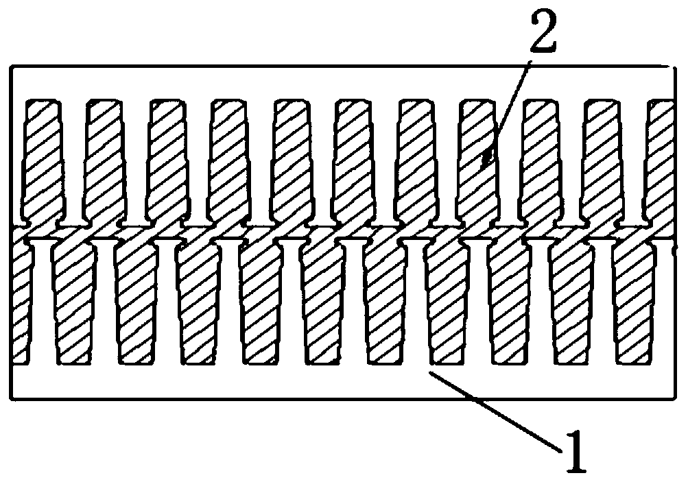 Flat copper wire motor stator assembly, manufacturing method thereof and motor using the same