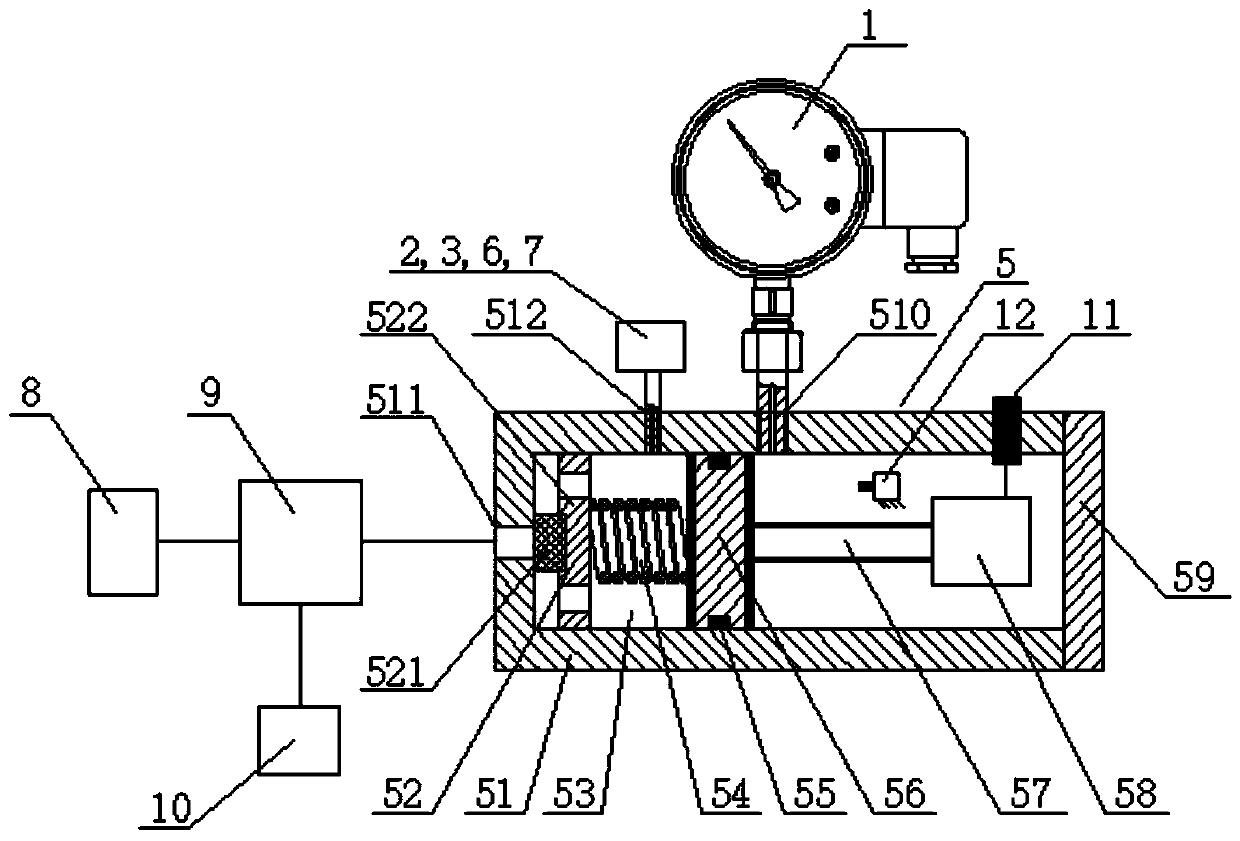 Maintenance-free gas density relay and calibration method thereof