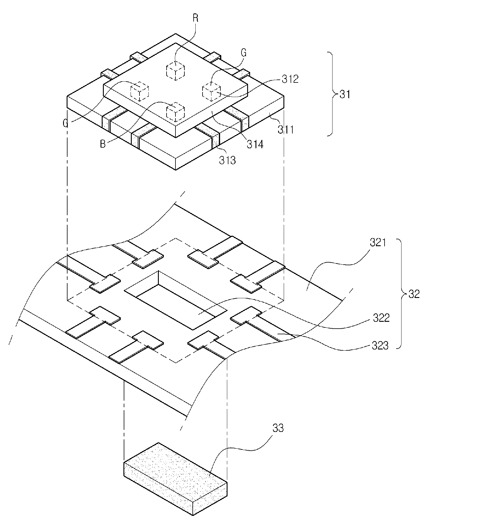Led Package, Method Of Fabricating The Same, And Backlight Unit Having The Same