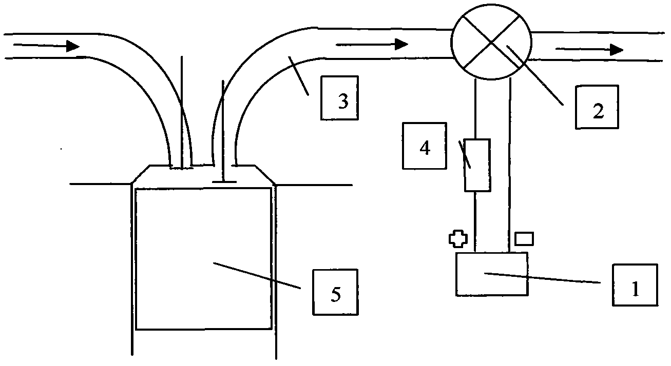 Method for solving detonation of high compression ratio internal combustion engine