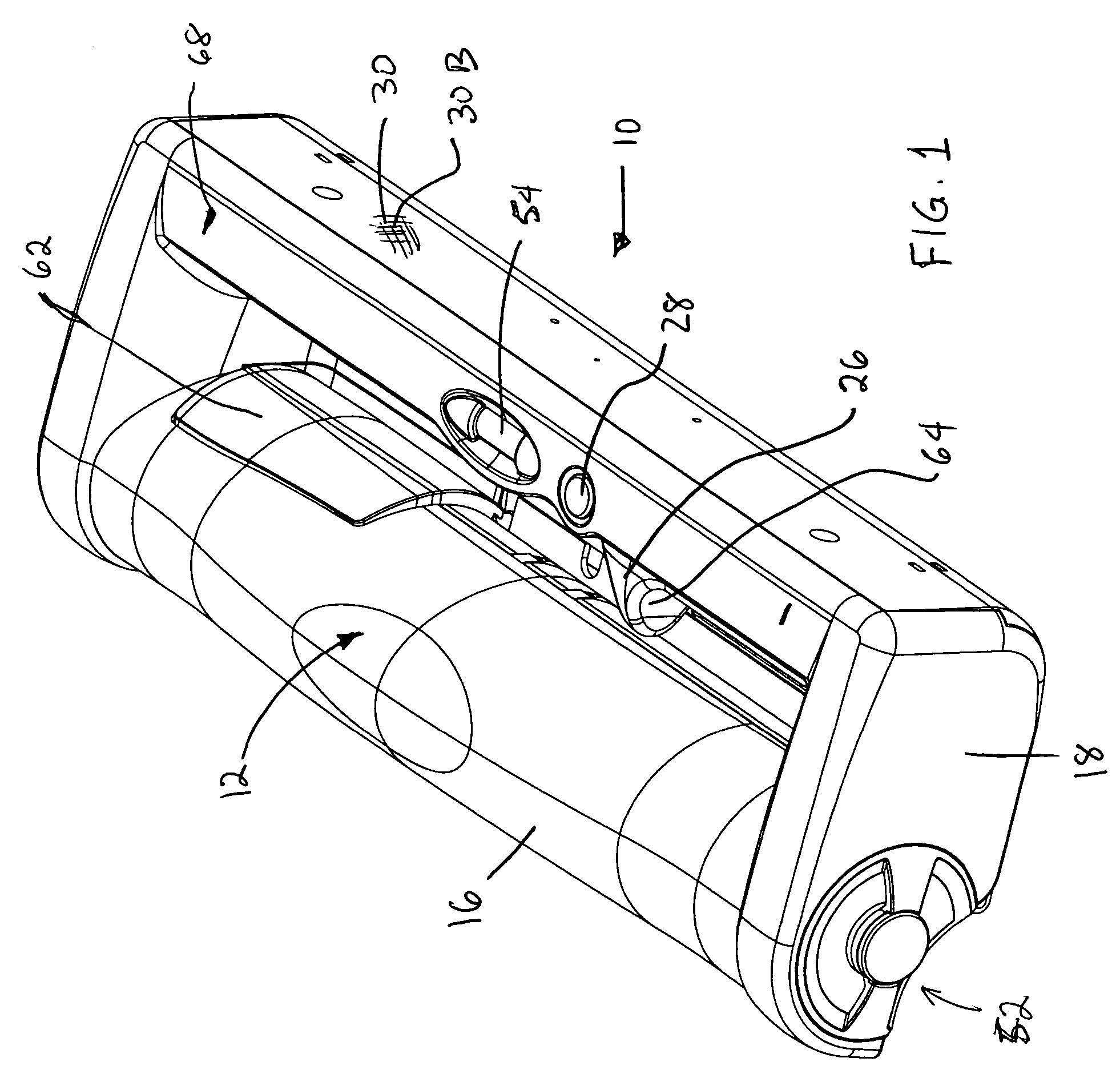 Applicator for and method of applying a sheet material to a substrate