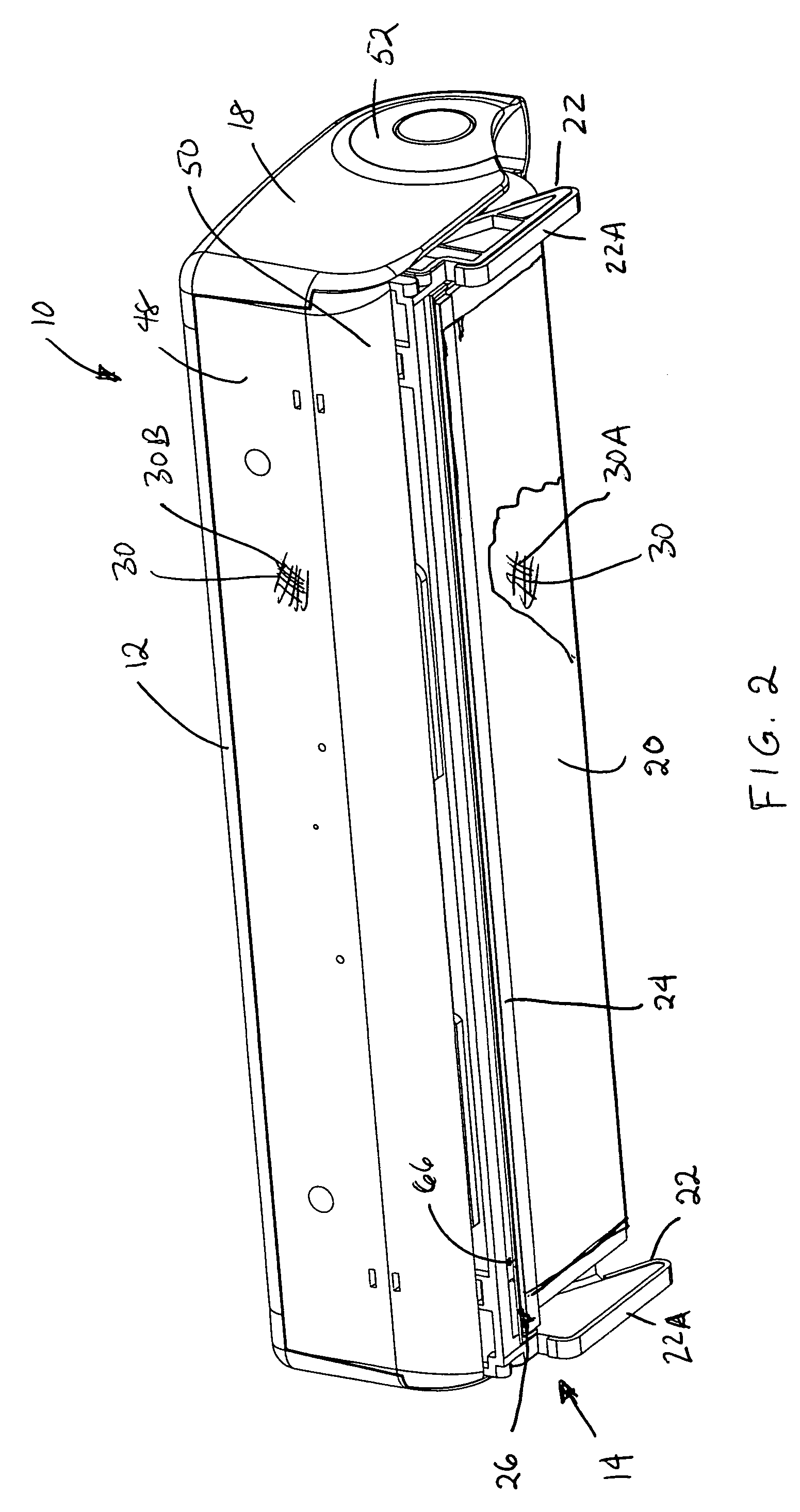 Applicator for and method of applying a sheet material to a substrate
