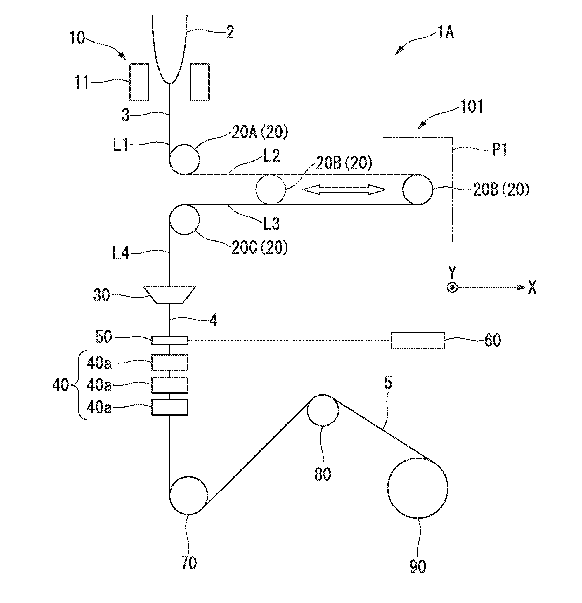 Method of manufacturing optical fiber, optical fiber manufacturing apparatus, and control apparatus therefor