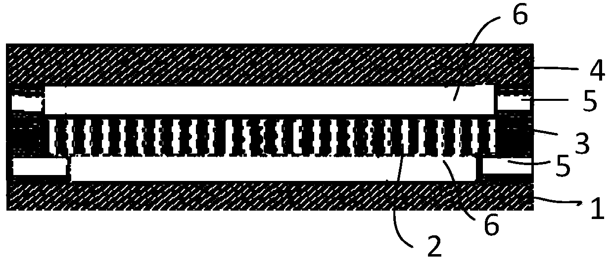 A semiconductor device packaging structure and method