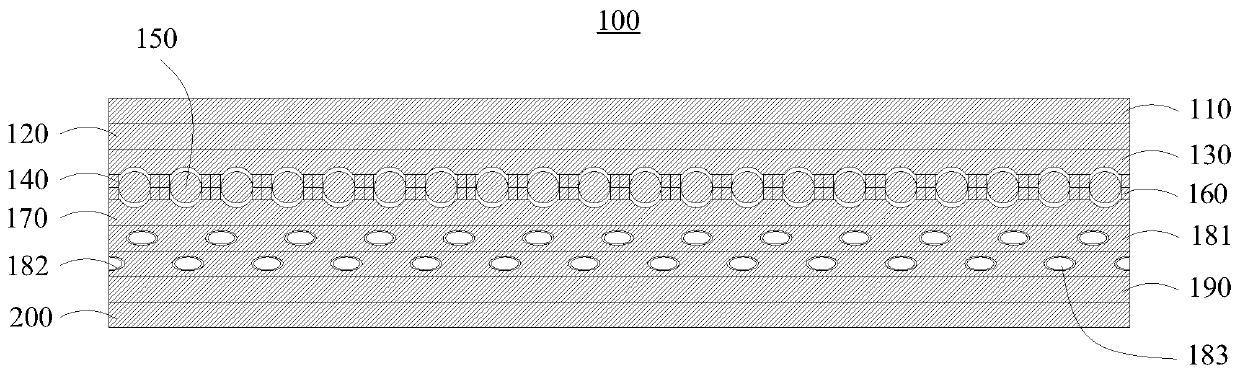 Compression-resistant protective film and rolled film storage mechanism