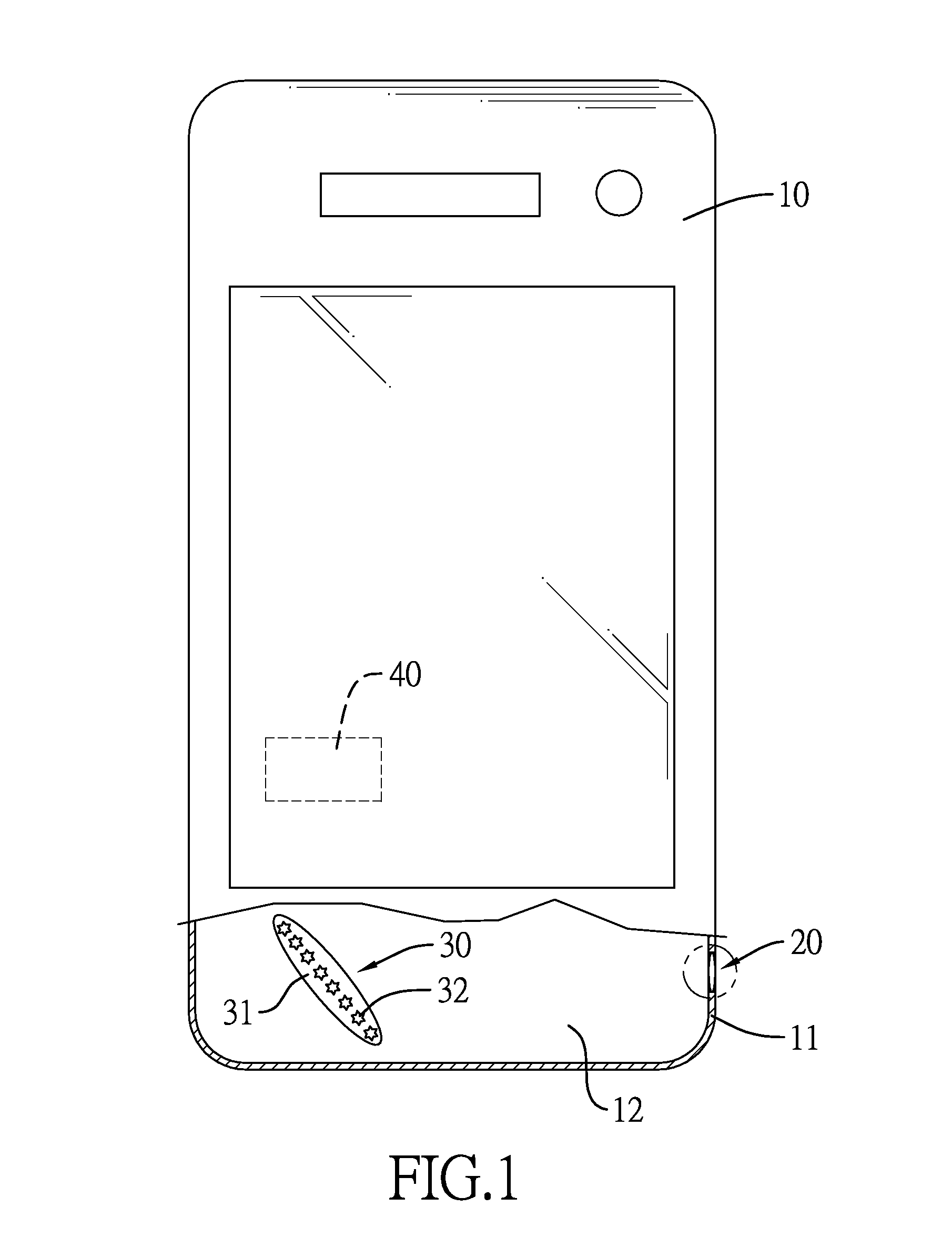 Portable electronic apparatus having vision care functions