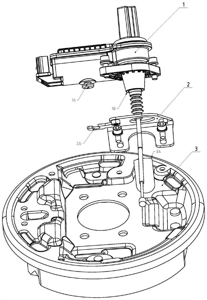 Drive-by-wire drum type parking braking system
