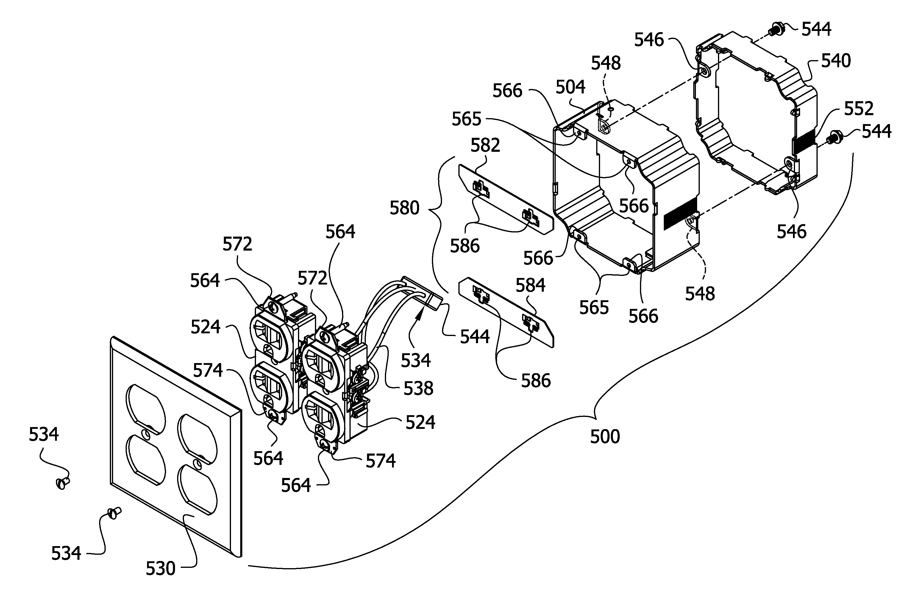 Adjustable-depth ring assembly and method of installation