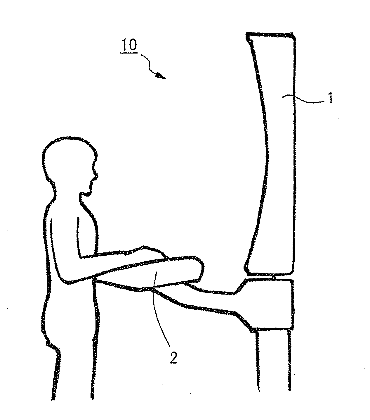 Device for using virtual mouse and gaming machine