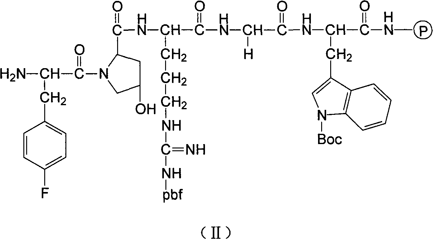 Polyethylene glycol modified nemifitide and preparation method