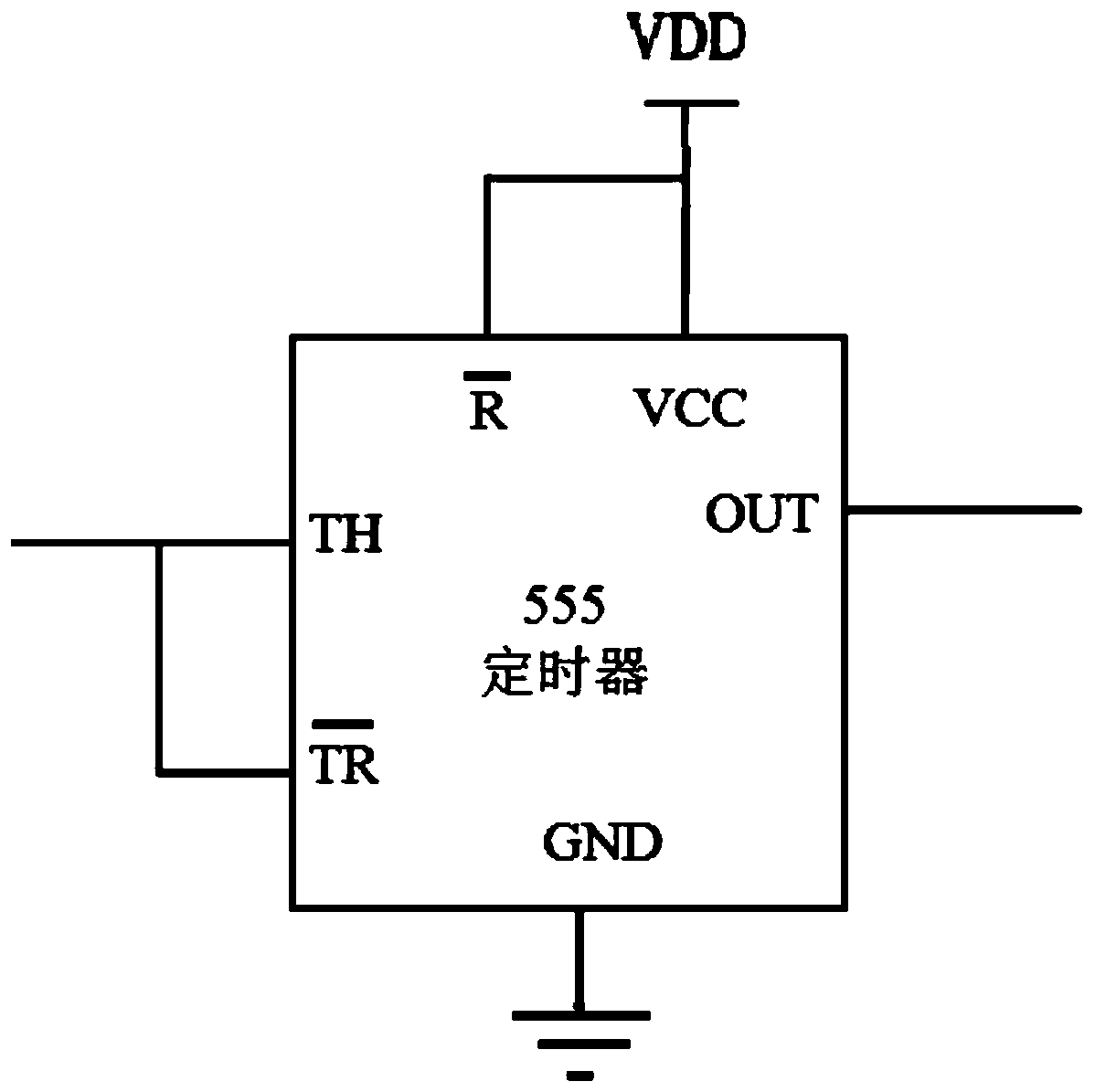 Broadening reset high-precision current/frequency conversion circuit