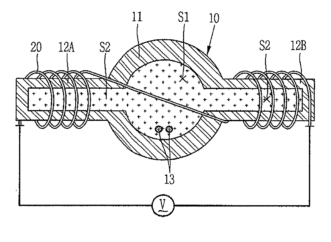 Plasma lighting system having thin metallic film resonator