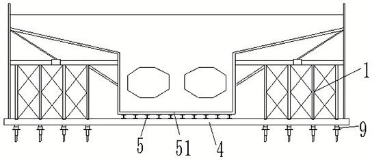 Bailey truss structure and its construction method