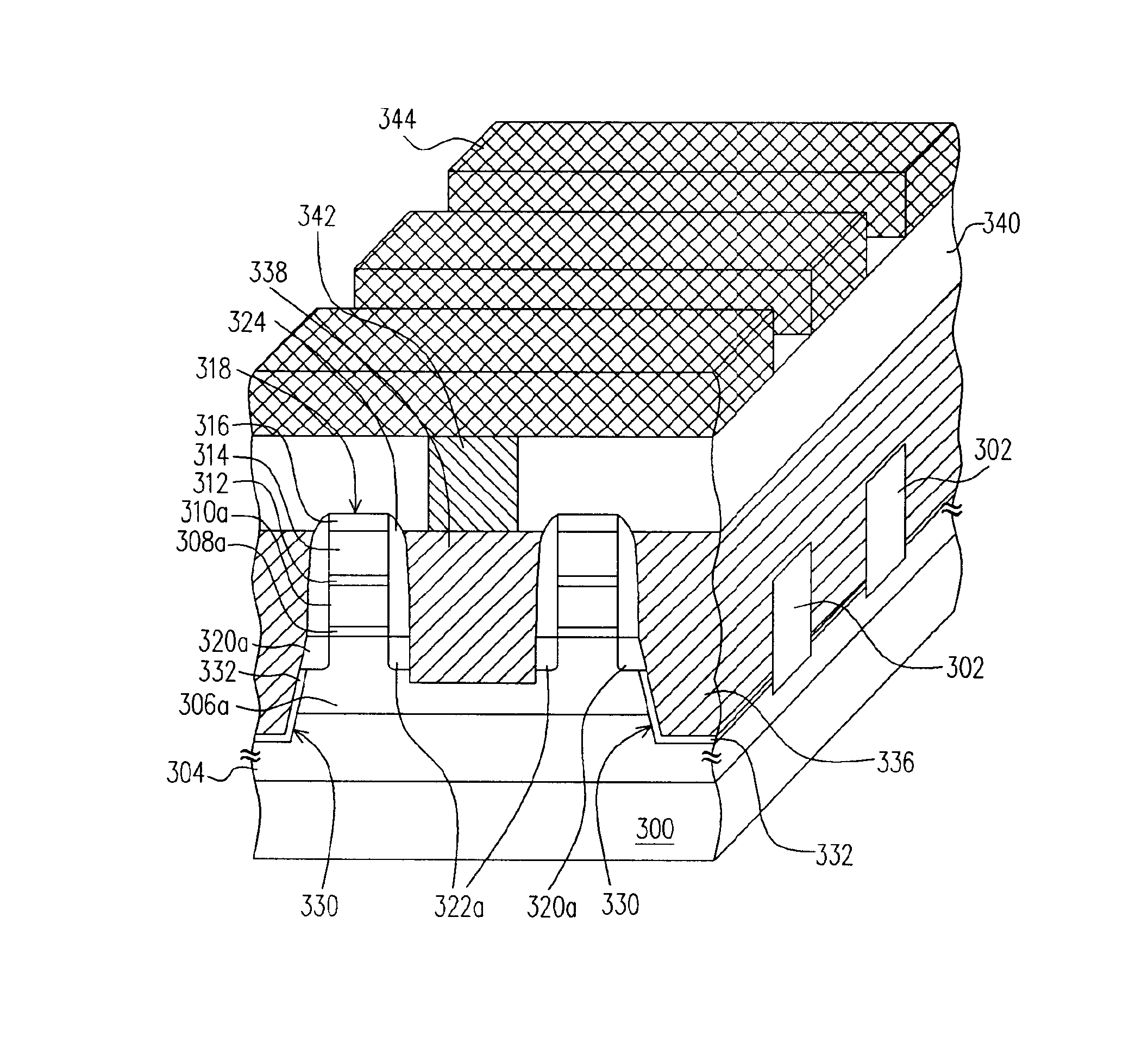 Fabrication method of a flash memory device
