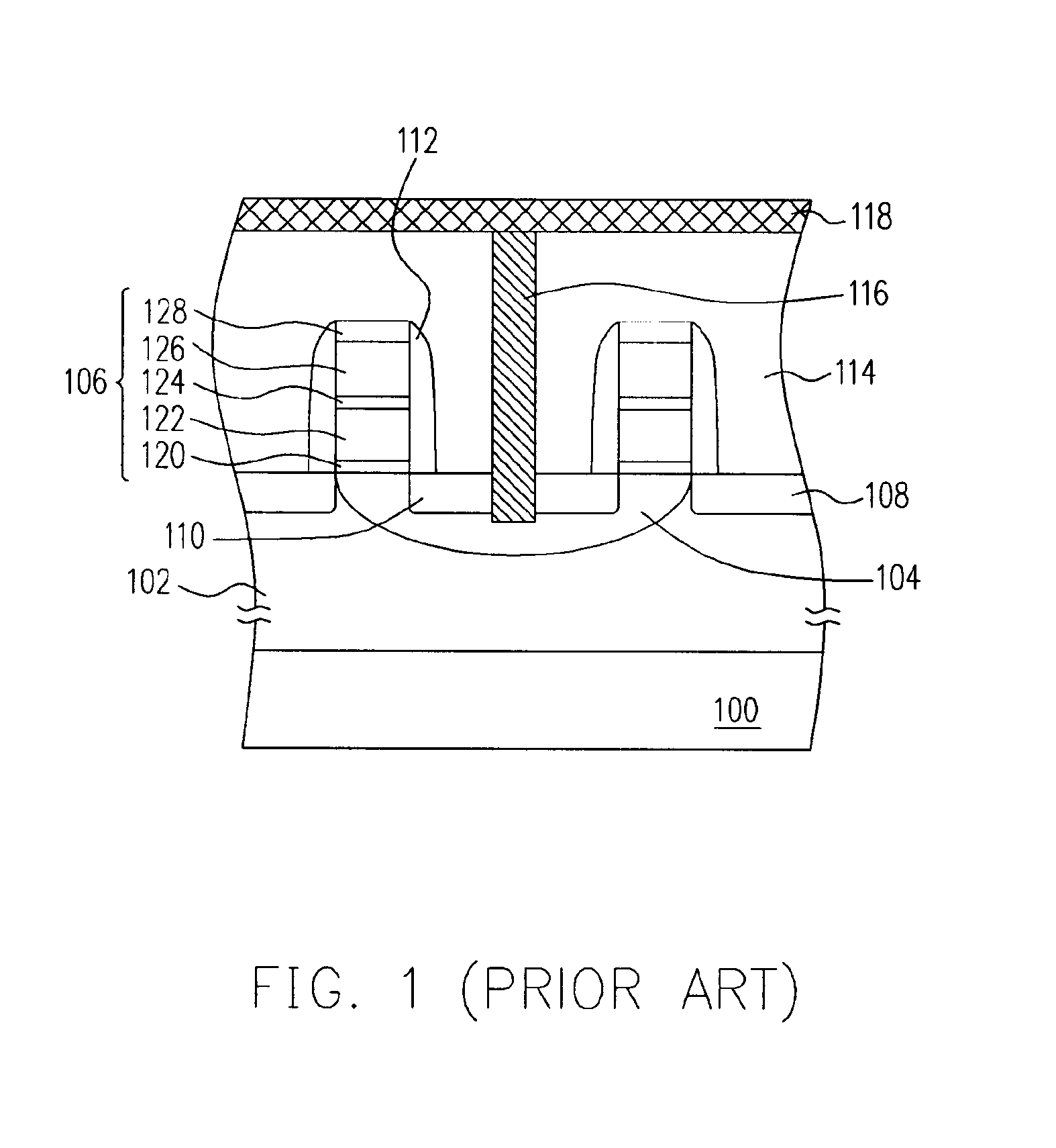 Fabrication method of a flash memory device