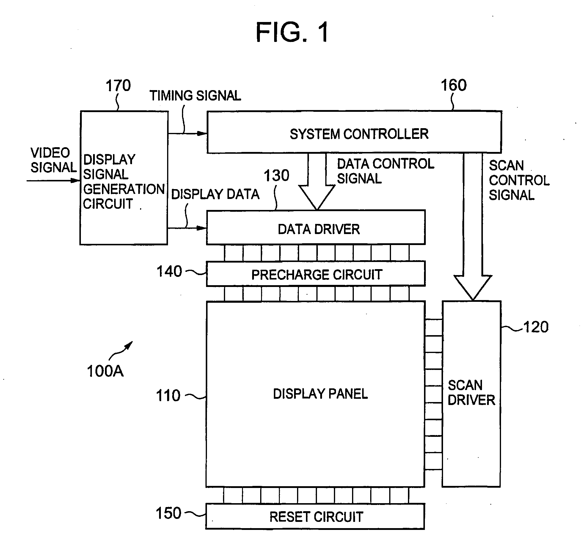 Display device and associated drive control method