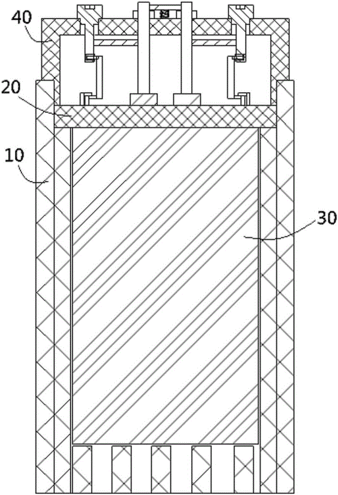 Over-temperature protection device for battery