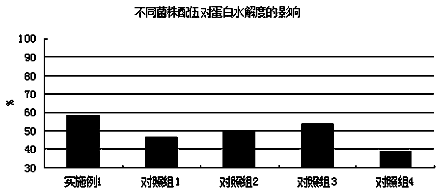 Preparation process of protein hydrolysate and application of protein hydrolysate to fermentation culture