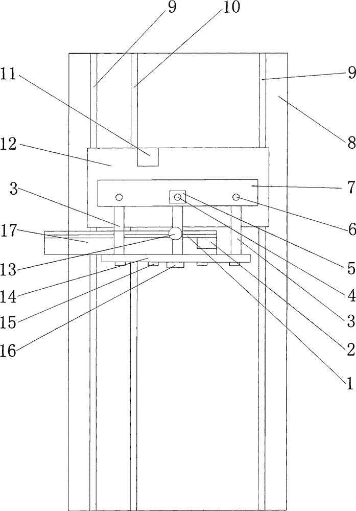 Refrigerator shell sheet metal part carrying device