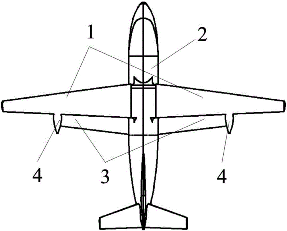 Air vehicle aerodynamic configuration with trailing edge supporting wing