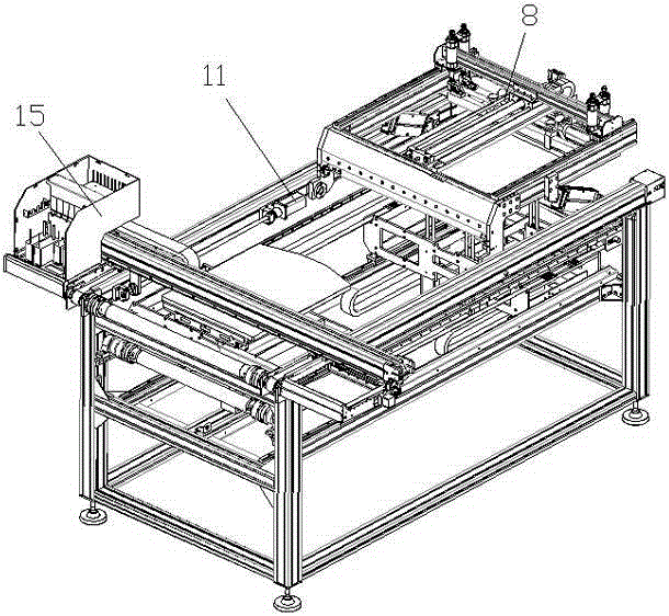 Digital printing machine for ready-made clothes and method for printing ready-made clothes