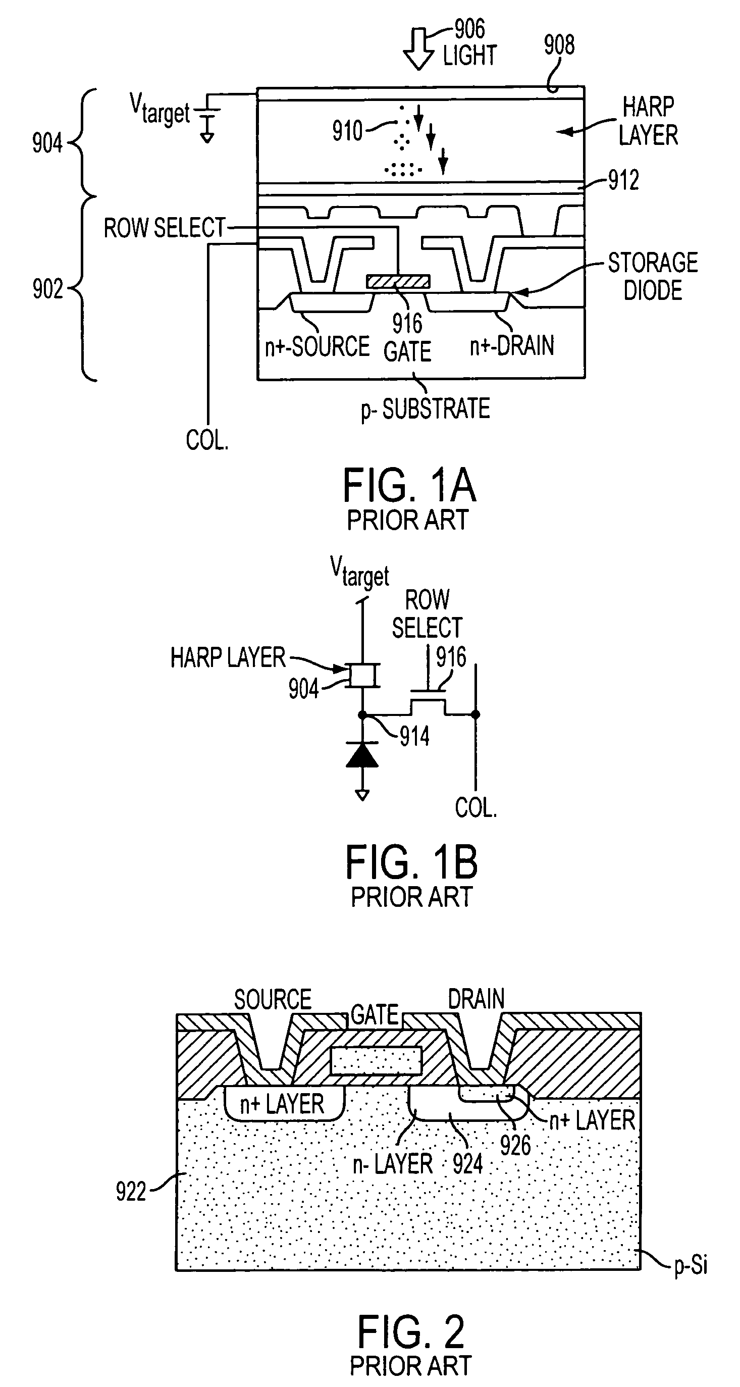 CMOS APS with stacked avalanche multiplication layer and low voltage readout electronics