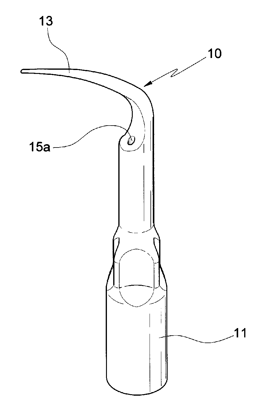 Method for manufacturing dental scaler tip using powder injection molding process, mold used therein and scaler tip manufactured by the same