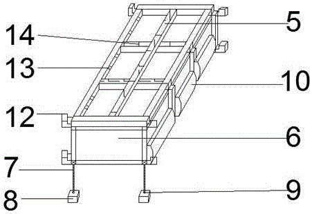Solar power generation device provided with floating foam cement board