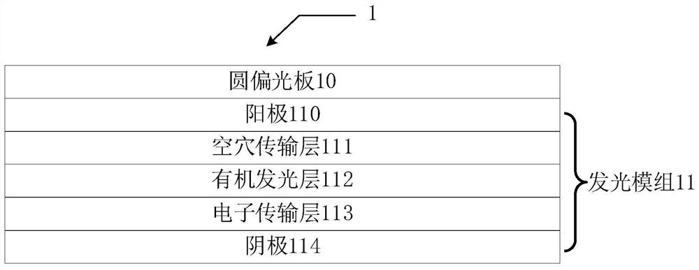 A kind of oled display device