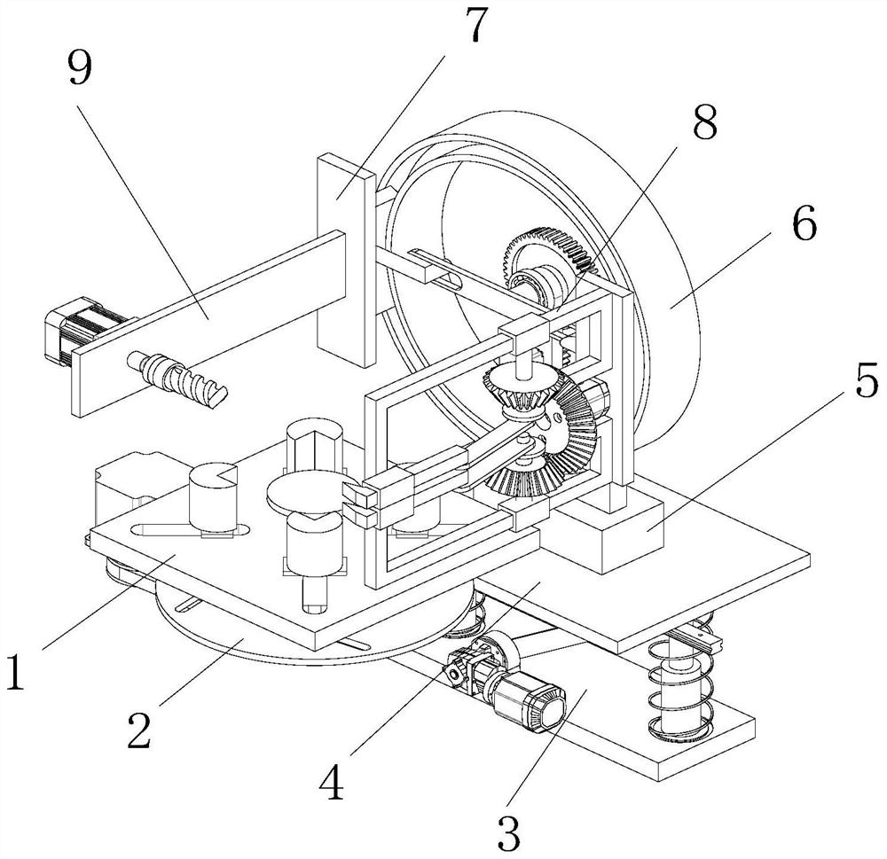 Machining mechanism for aluminum template assembly