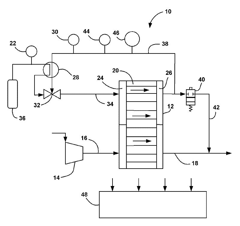 Hydrogen concentration sensor utilizing cell voltage resulting from hydrogen partial pressure difference