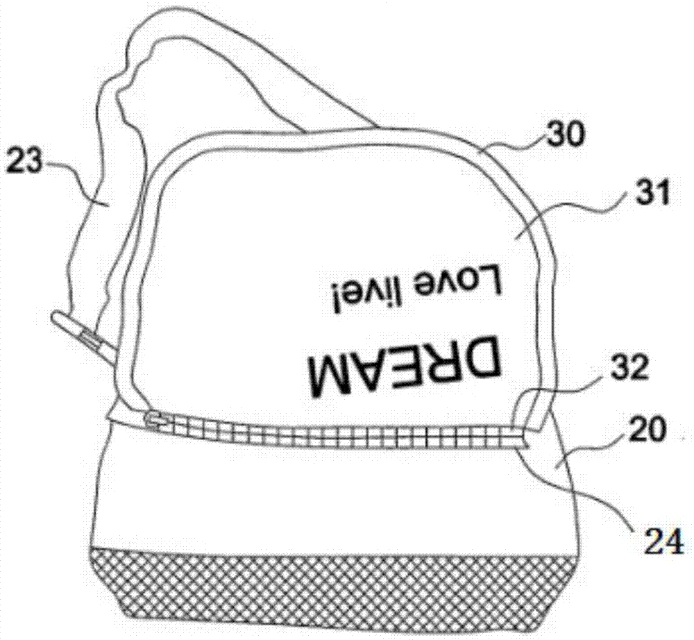 Backpack structure